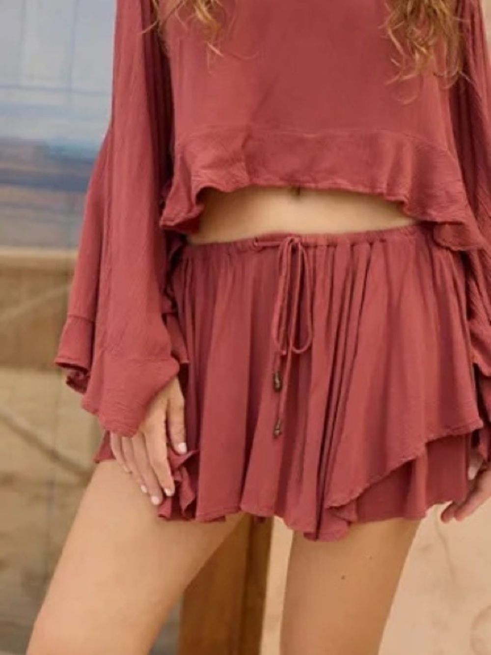 Free People delilah mini skirt